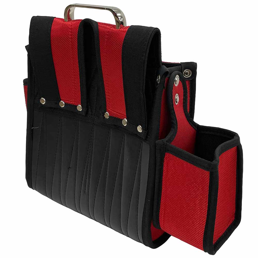 匠 仮枠大工釘袋 レッド SC-11 【直送品】 返品・キャンセル・他商品と同時購入は不可 - Image 9