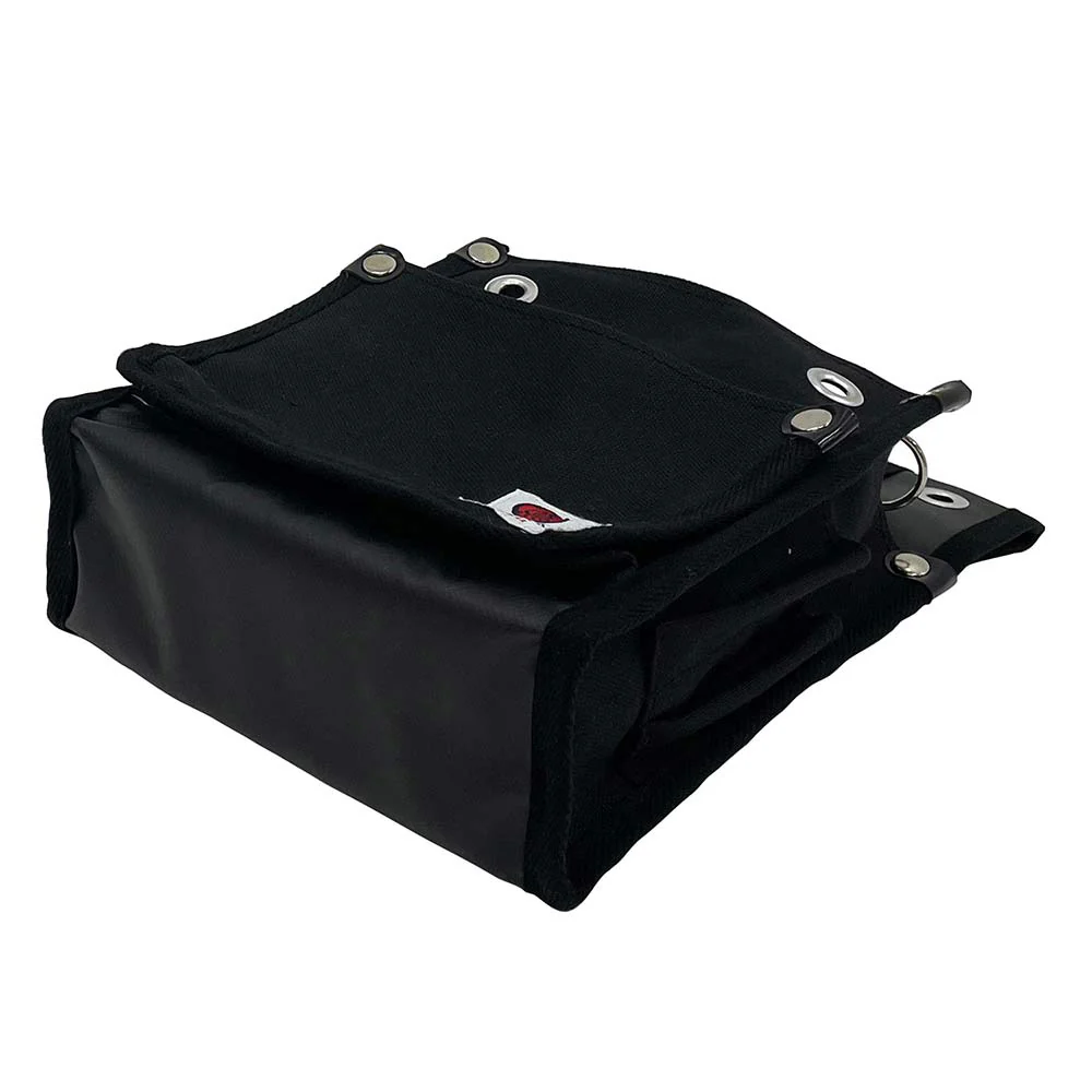 帆布鳶用腰袋2段BS 黒 TSH-2DBS-BK 【直送品】 返品・キャンセル・他商品と同時購入は不可 - Image 6