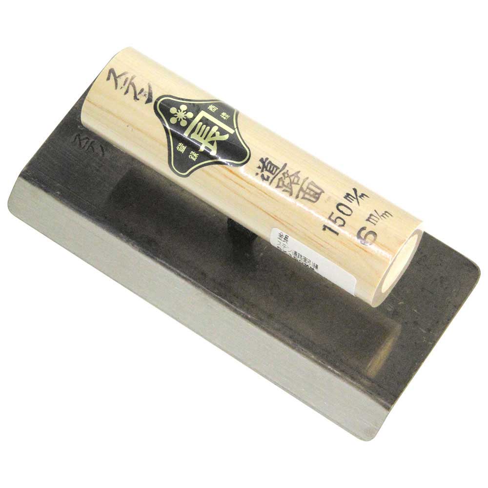 ステン道路面引鏝 6X150mm 【直送品】 返品・キャンセル・他商品と同時購入は不可 - Image 3