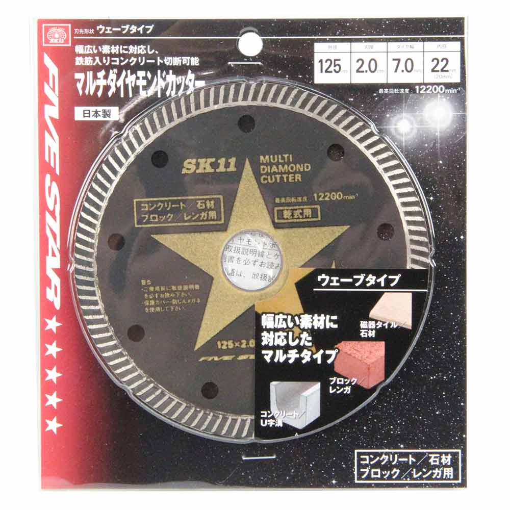 マルチダイヤモンドカッター SMD-125 【直送品】 返品・キャンセル・他商品と同時購入は不可 - Image 2