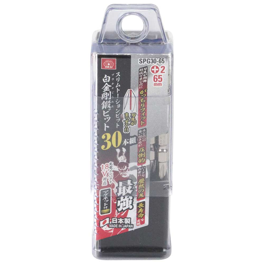 白金剛鍛 ＋2×65 30本 SPG30-65 【直送品】 返品・キャンセル・他商品と同時購入は不可 - Image 2