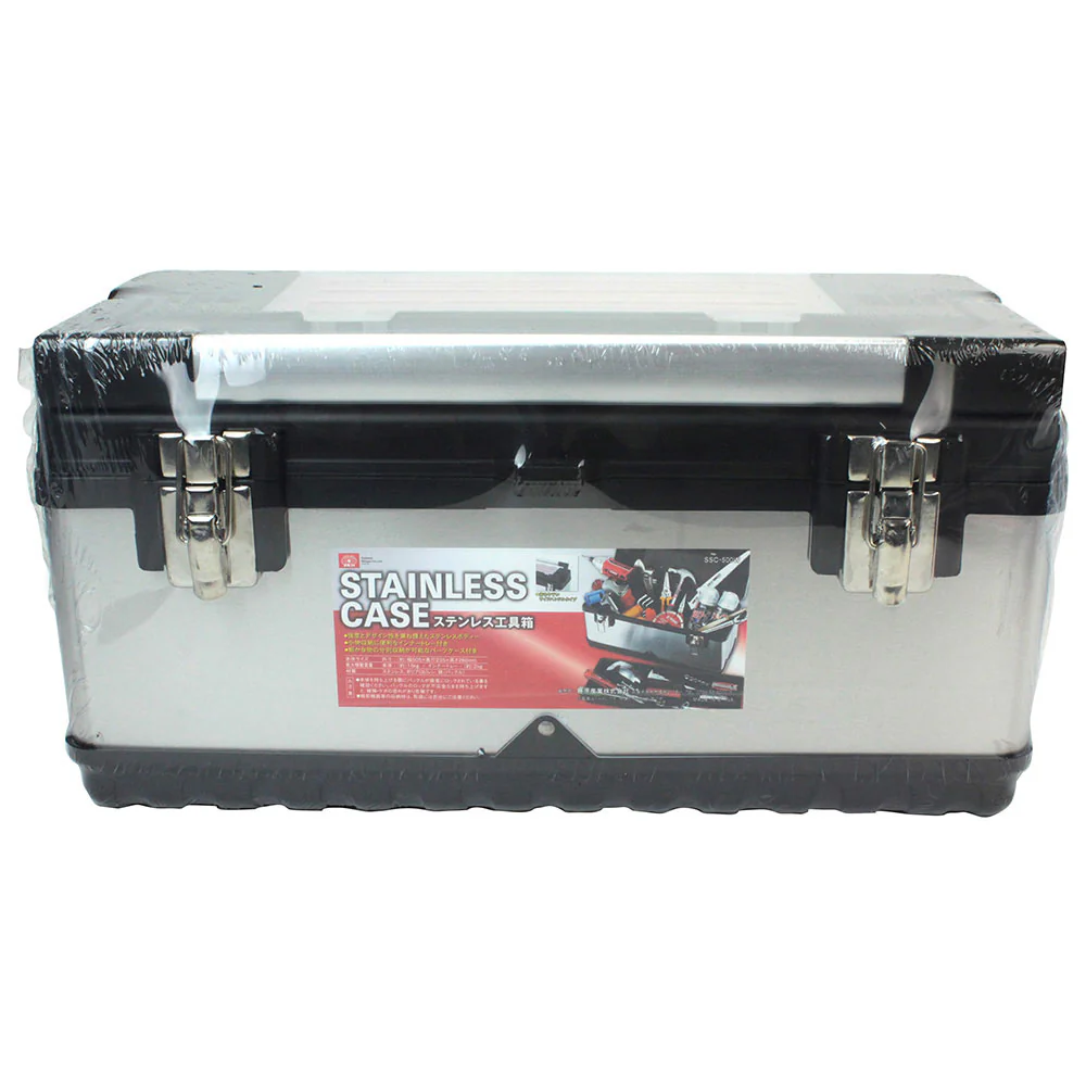 ステンレス工具箱 SSC-500W 【直送品】 返品・キャンセル・他商品と同時購入は不可 - Image 2