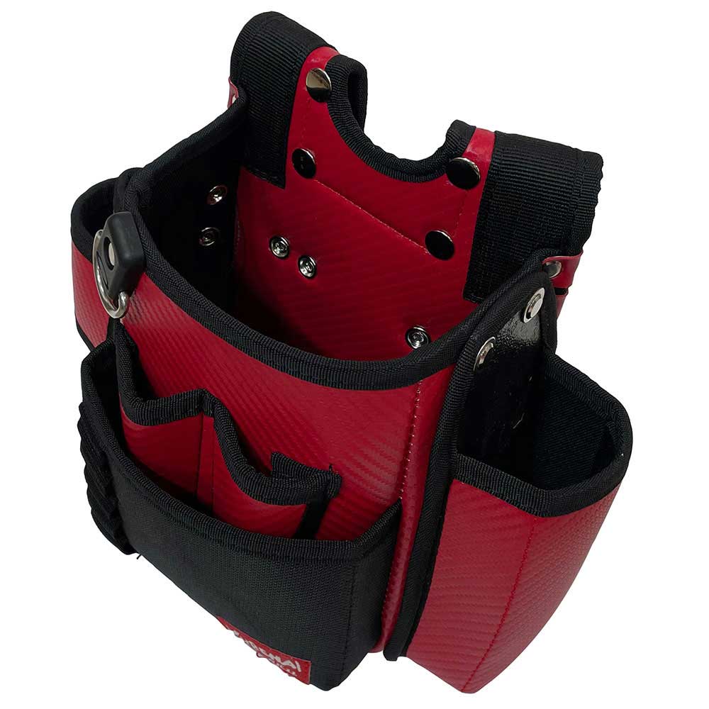 紅 腰袋2段サイドポケット SKC2-5RD 【直送品】 返品・キャンセル・他商品と同時購入は不可 - Image 4