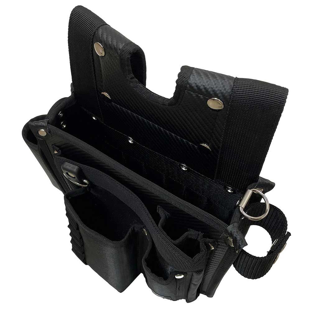 黒 仮枠釘袋 SKC2-6BK 【直送品】 返品・キャンセル・他商品と同時購入は不可 - Image 4