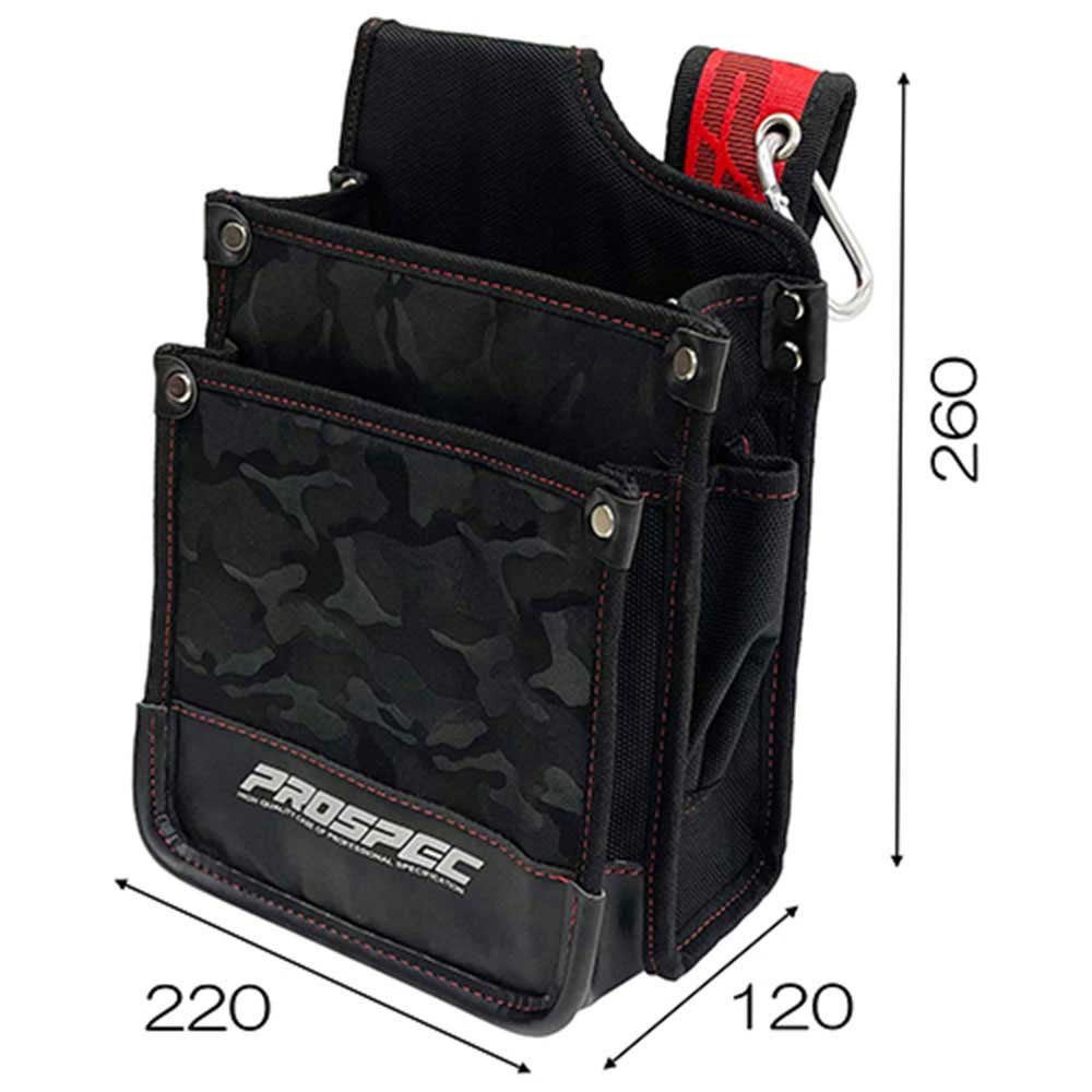 腰袋2段 内ポケット付き PRO-RD14 【直送品】 返品・キャンセル・他商品と同時購入は不可 - Image 6