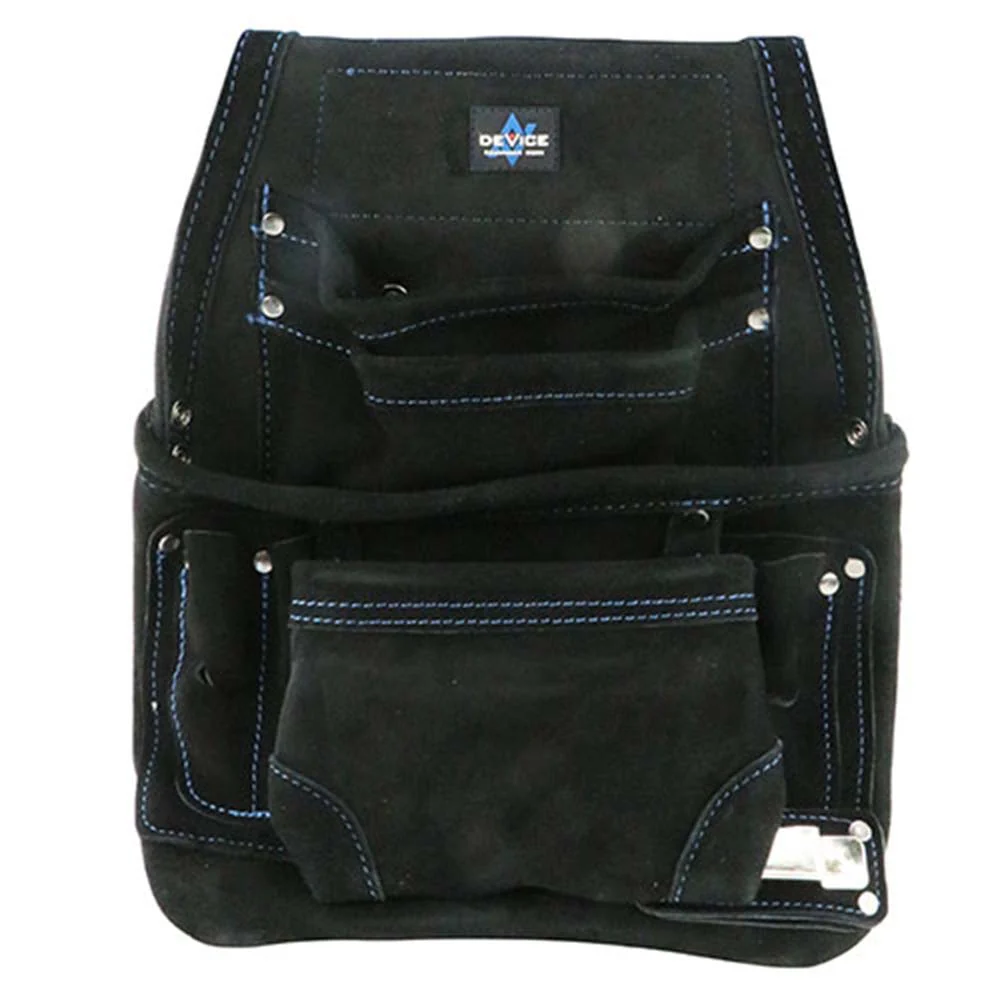 スエード腰釘袋3段 DVC-KZ26 【直送品】 返品・キャンセル・他商品と同時購入は不可