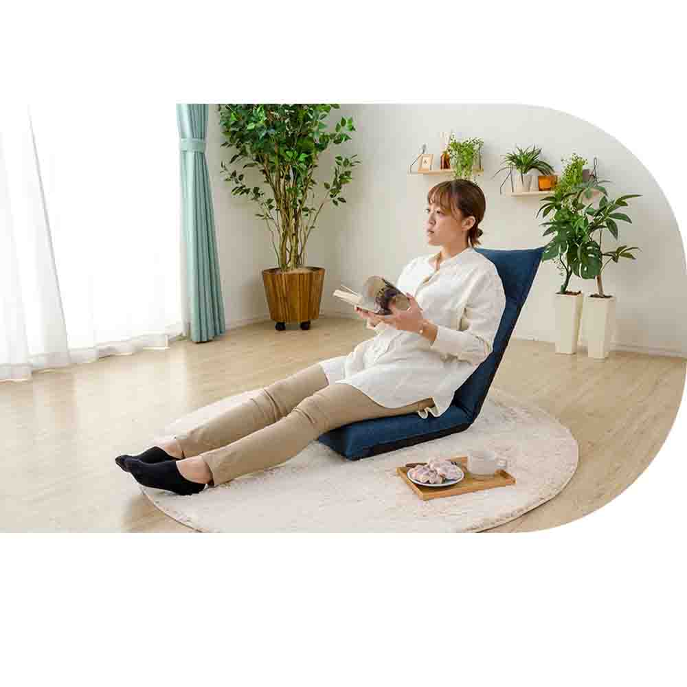 日本製 ハイバック座椅子 コンパクト ダリアングリーン 【直送品】 返品・キャンセル・他商品と同時購入は不可 - Image 4