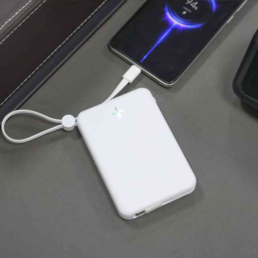 HIDISC PD20W対応 ケーブル一体型 10000mAh モバイルバッテリー - Image 5