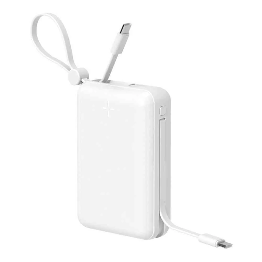 HIDISC PD20W対応 ケーブル一体型 20000mAh モバイルバッテリー - Image 2
