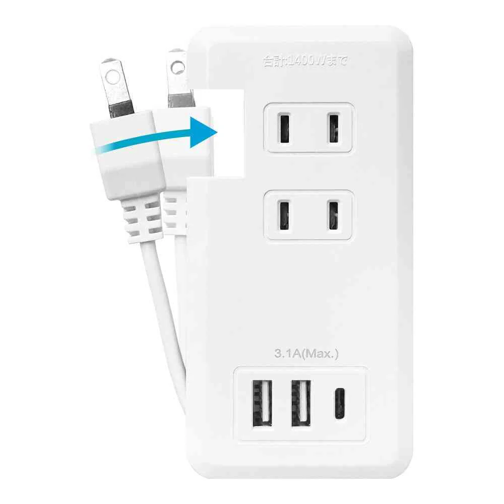 磁気研究所 HIDISC コード巻取り式 電源タップ - Image 5