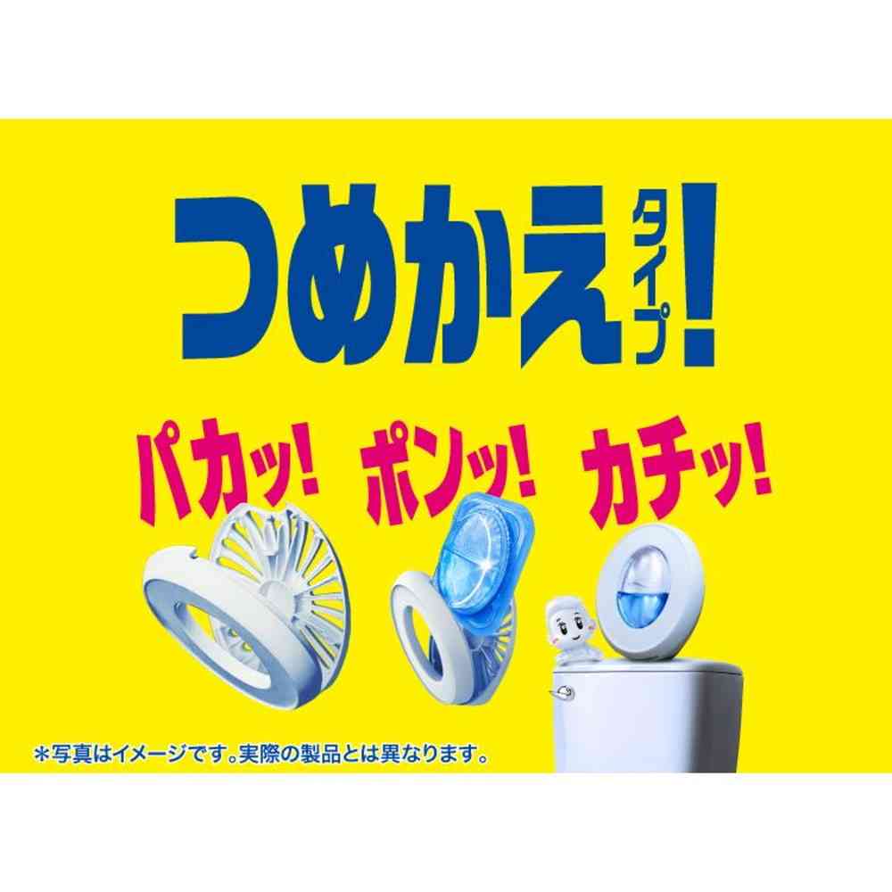 P＆G ファブリーズ トイレ用消臭剤 ブルー・シャボン つめかえ 6.3mlx2回分 - Image 3
