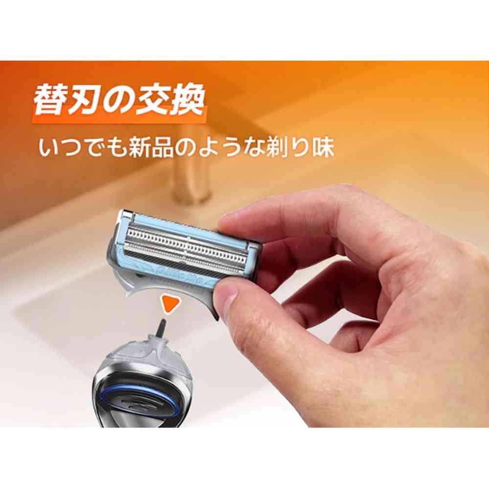 P&G ジレットフュージョンボディ ホルダー 替刃1個付 - Image 2