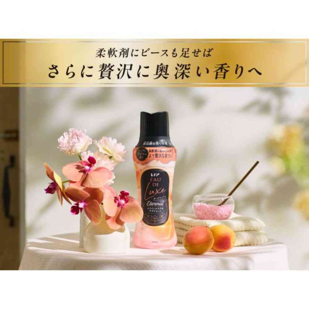 P＆G レノアオードリュクス アロマジュエル エターナル ホワイトムスク＆アプリコット 本体 470mL - Image 3