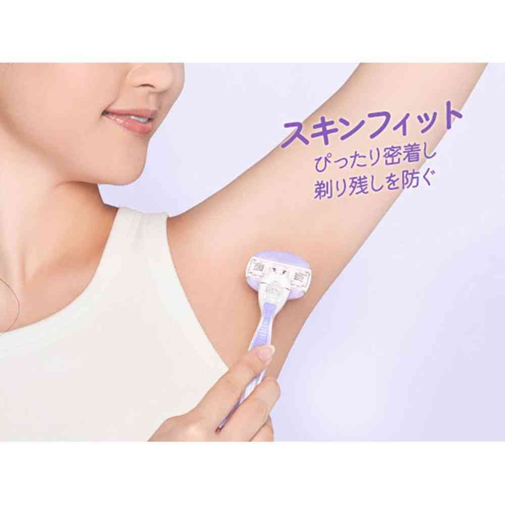 ジレット ヴィーナス うるおい肌へ スミレの香り 本体+替刃1個付 - Image 7