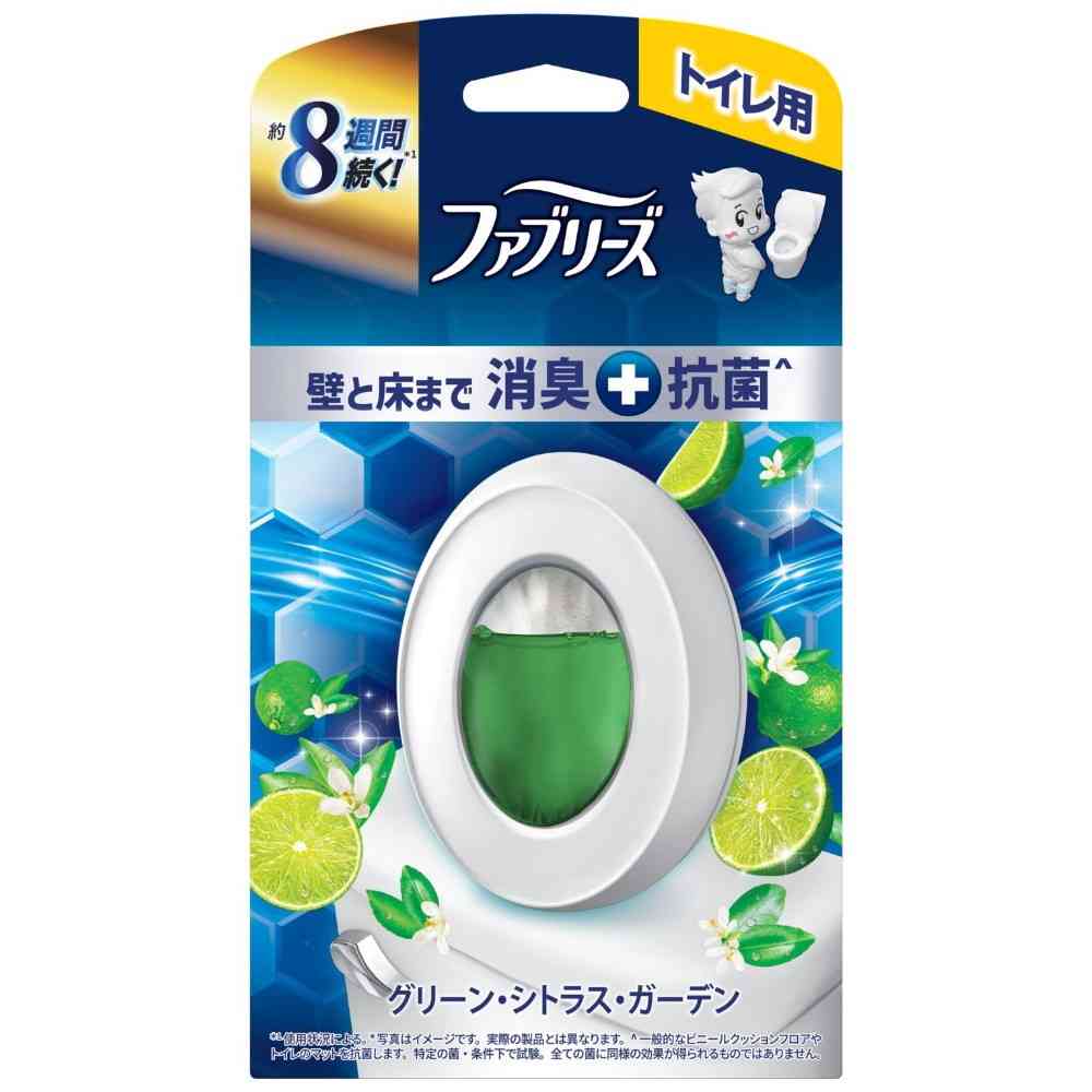 P&G ファブリーズ トイレ用+抗菌 グリーン・シトラス・ガーデン 6.3ml