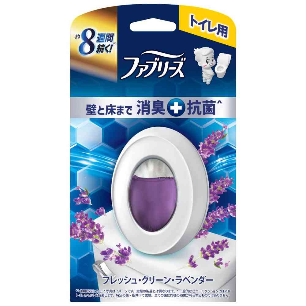 P&G ファブリーズ トイレ用+抗菌 フレッシュ・クリーン・ラベンダー 6.3ml