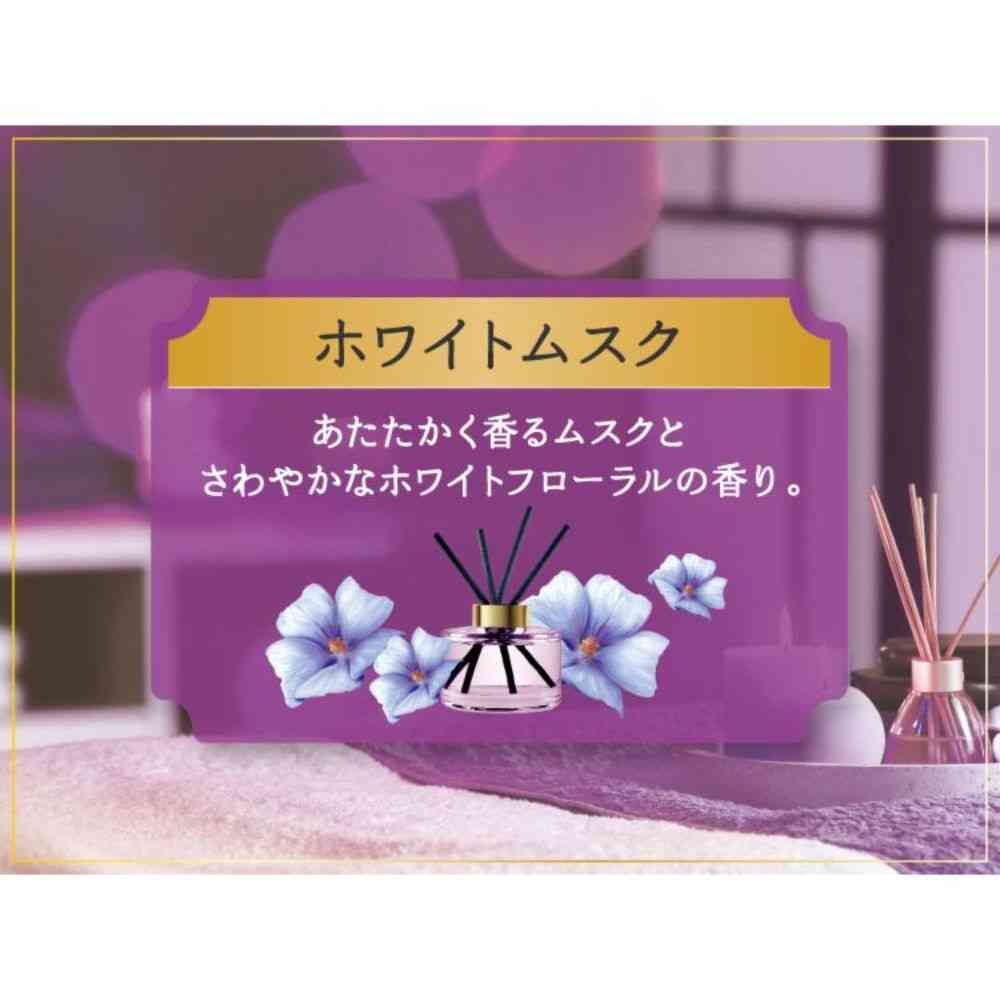 P&G レノアハピネス 夢ふわタッチ リラックスナイト ホワイトムスクの香り 本体 460mL - Image 3