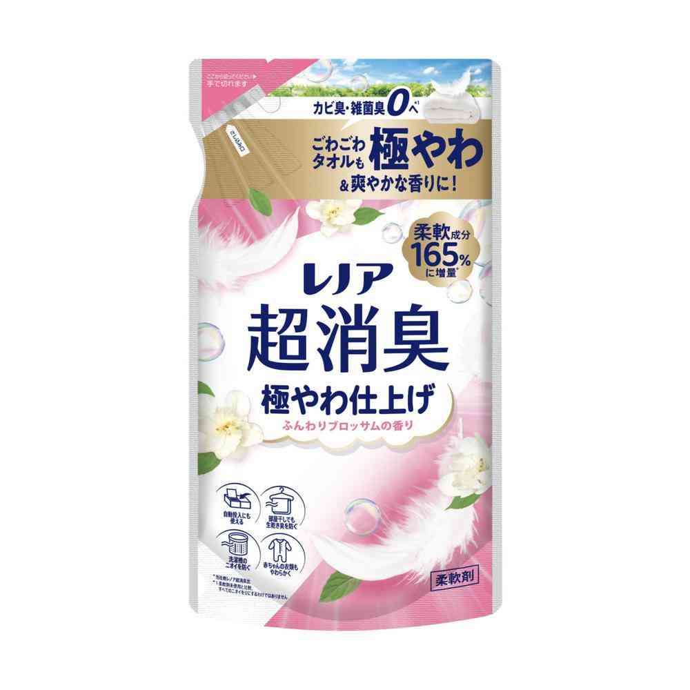 P&G レノア 超消臭 極やわ仕上げ ふんわりブロッサムの香り つめかえ 330ml