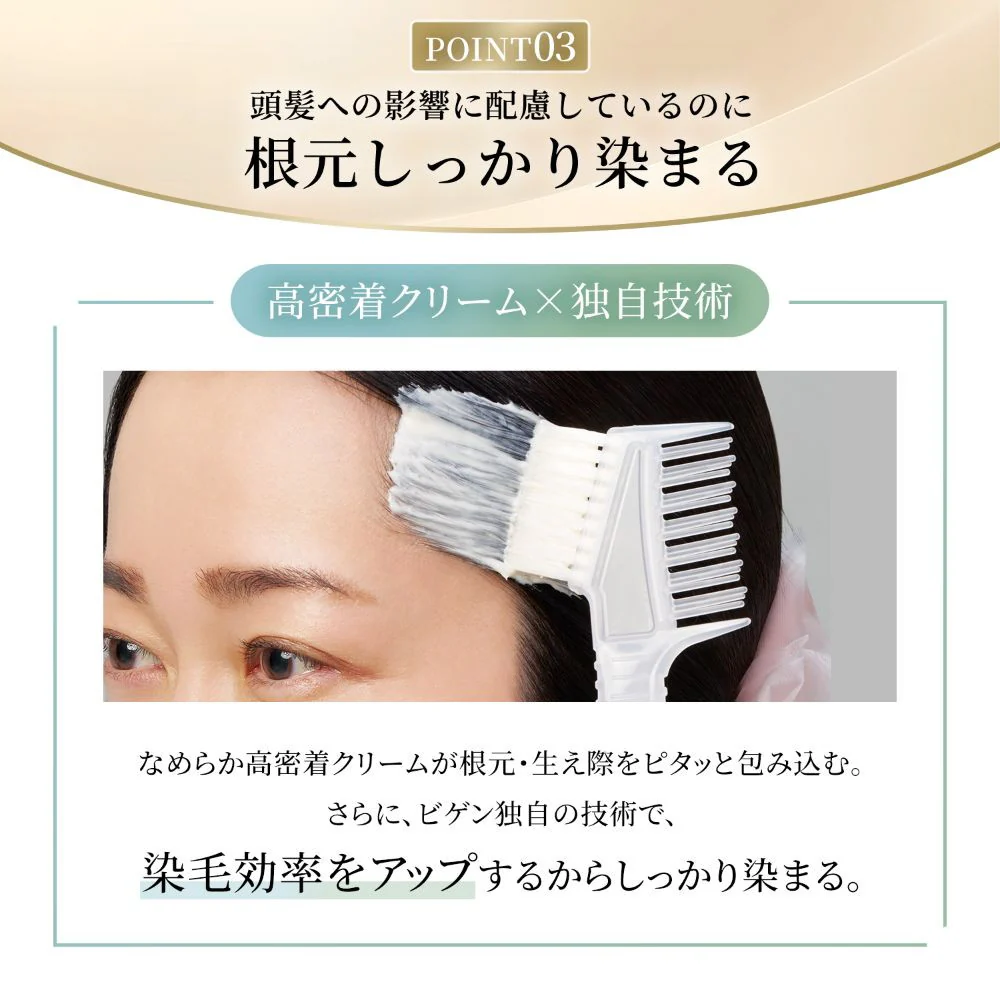 【医薬部外品】ホーユー ビゲン リピカラー 6N やや暗めな自然なブラウン 1剤 40g + 2剤 40g - Image 4