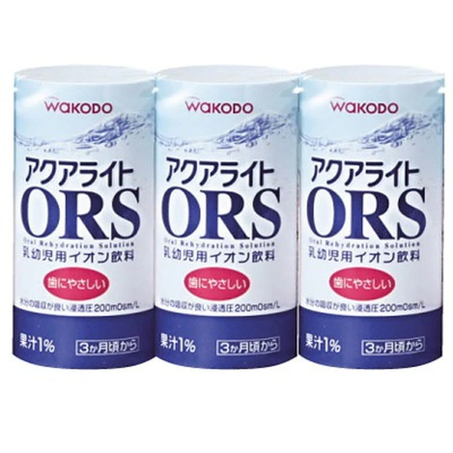 経口補水液 ◆和光堂 アクアライトORS(オーアールエス) 125ml×3本