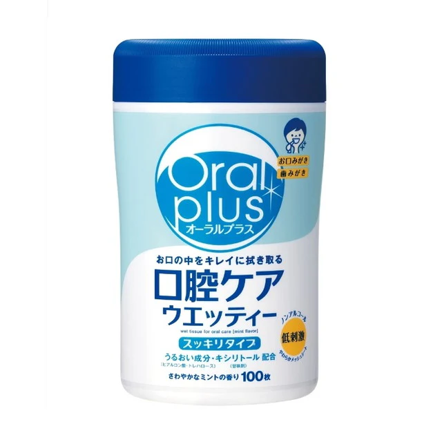 オーラルプラス 口腔ケアウエッティー 本体 100枚 - Image 3