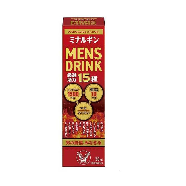 ◆大正製薬 ミナルギン MENS DRINK 50mL - Image 2
