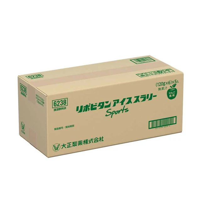 ◆大正製薬 リポビタンアイススラリー Sports りんご風味120g×30個 - Image 2