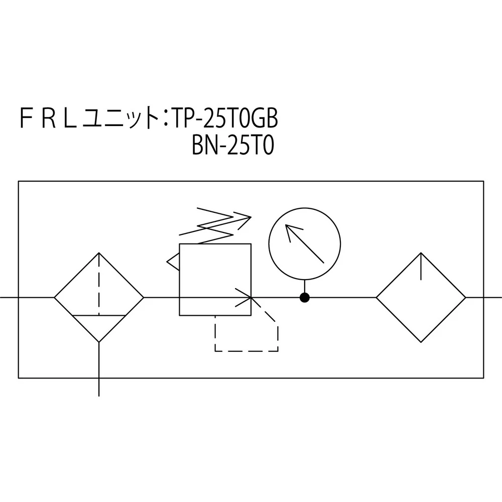 TRUSCO FRLコンパクトユニット 同軸型口径 Rc1/4 【直送品】 返品・キャンセル・他商品と同時購入は不可 - Image 3