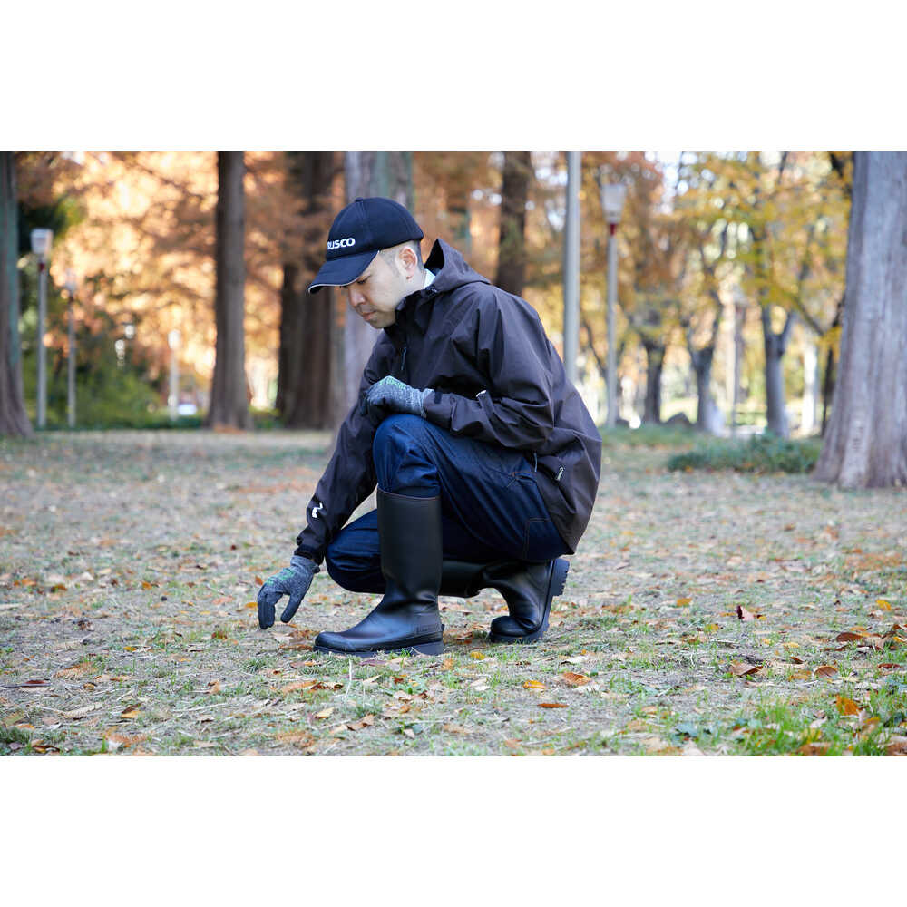 TRUSCO 防寒レインブーツ ブラック L 【直送品】 返品・キャンセル・他商品と同時購入は不可 - Image 4