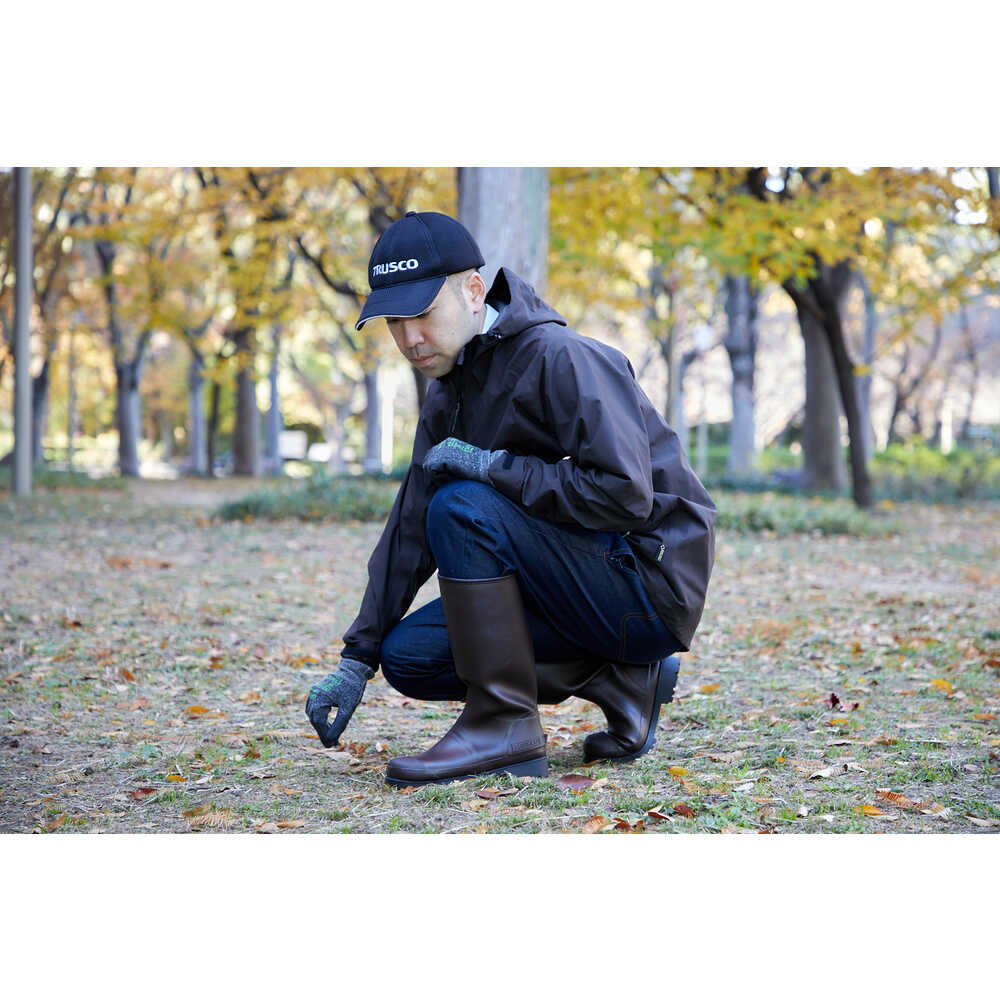 TRUSCO 防寒レインブーツ ブラウン LL 【直送品】 返品・キャンセル・他商品と同時購入は不可 - Image 4