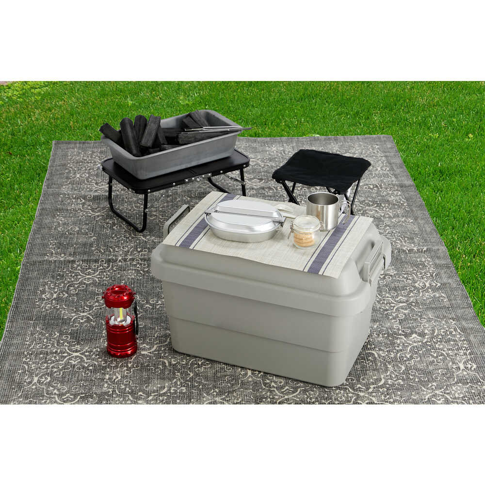 トランクカーゴ 50L グレー GYC50 【直送品】 返品・キャンセル・他商品と同時購入は不可 - Image 3
