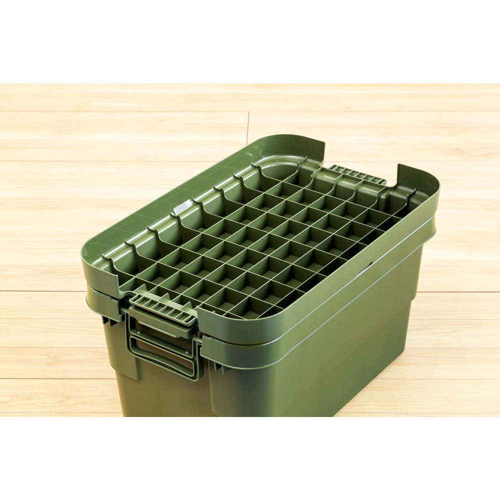 TRUSCO トランクカーゴ フラット天板仕様 70L ОD色 【直送品】 返品・キャンセル・他商品と同時購入は不可 - Image 3