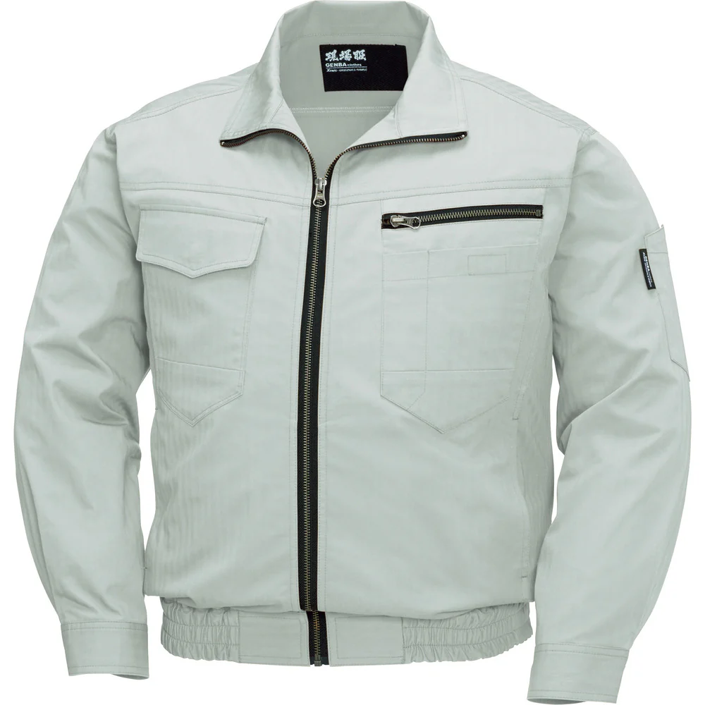 XEBEC 綿薄手現場服ヘリンボン空調服 サンドベージュ 【直送品】 返品・キャンセル・他商品と同時購入は不可