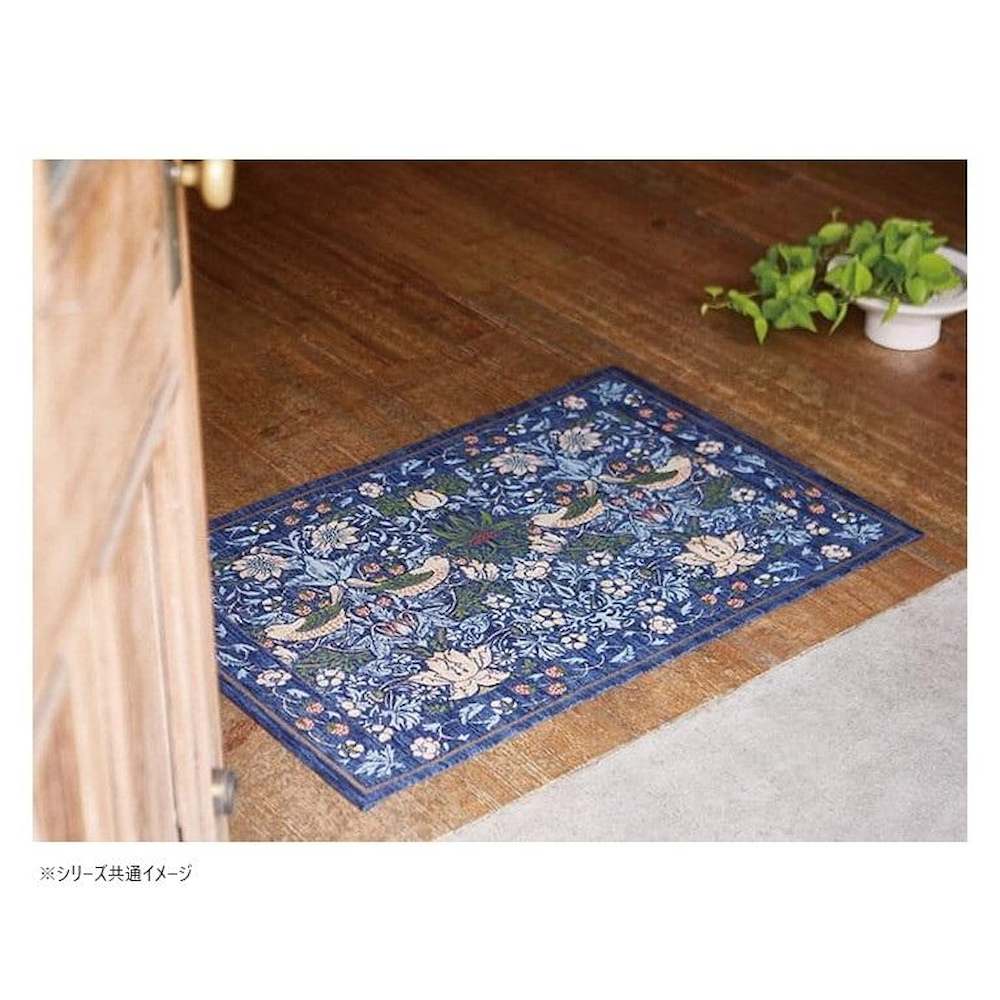 イチゴドロボウ マット 約45×75cm FH1709A B ブルー 【直送品】 返品・キャンセル・他商品と同時購入は不可 - Image 2