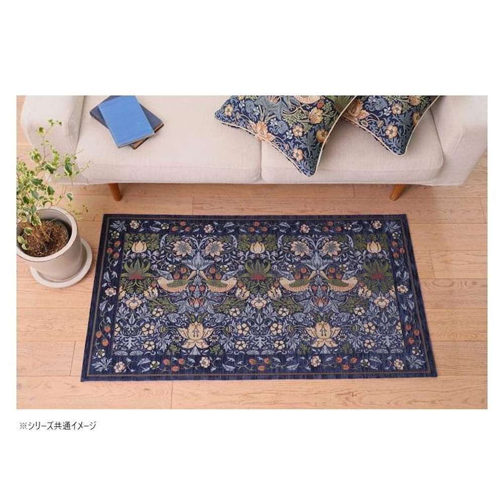 イチゴドロボウ マット 約67×120cm FH1709A B ブルー 【直送品】 返品・キャンセル・他商品と同時購入は不可 - Image 4