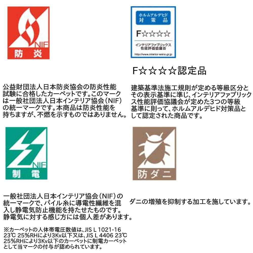 ユニットラグ ケーブルニットIII6枚入り UR2204 BR 【直送品】 返品・キャンセル・他商品と同時購入は不可 - Image 7