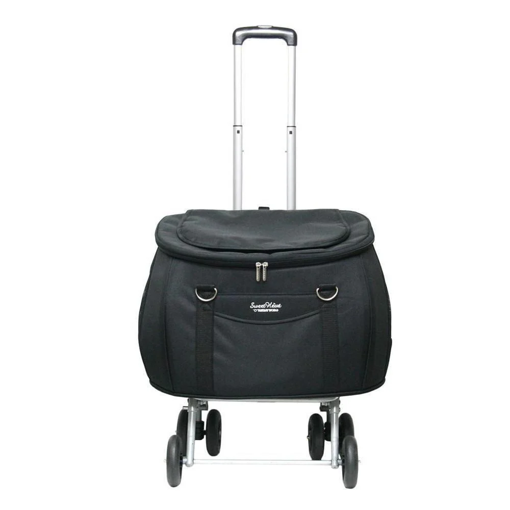 多機能ペットカート スイートハート リュック SH-216BK 【直送品】 返品・キャンセル・他商品と同時購入は不可