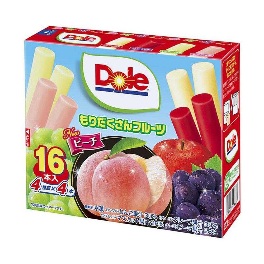 ◆［アイス］ロッテ Dole もりだくさんフルーツ 400ml×8個  【直送品・クール便】 返品・キャンセル・他商品と同時購入は不可