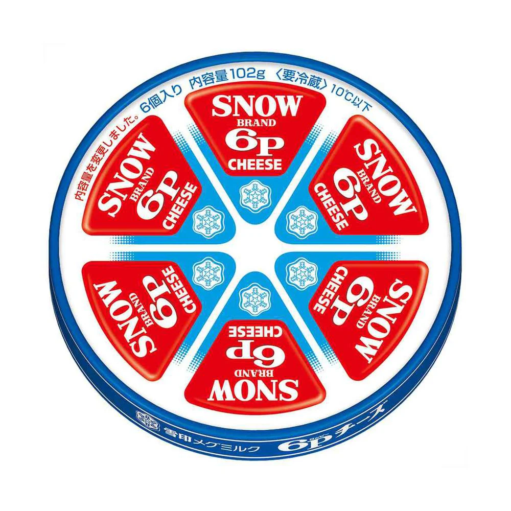 ◆[冷蔵] 雪印 6Pチーズ102g×6個【直送品・クール便】 返品・キャンセル・他商品と同時購入は不可